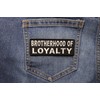 Brotherhood of Loyalty Patch - 4x1.5 inch. Embroidered Iron on
