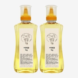 [스마일벌꿀] 사양벌꿀 1kg(튜브형) x 2개 [Smile Honey] Specimen Honey 1kg (Tube Type) x 2 pcs