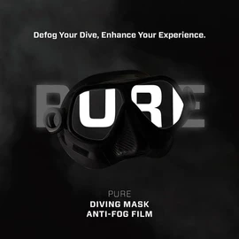 #270Pro - PURE Anti-Fog Film for EVOLVE Diving Masks | for Scuba Diving, Snorkeling, Freediving