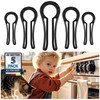 MCOTOP Gas Stove Knob Locks, Stove Knob Safety Covers for