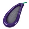 PVC Eggplant Shape Air Matress Swimming Pool Beach Inflatable Float