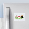 CafePress Maki Nigiri Ikura Sushi Magnets Rectangle Magnet, 3"x2" Refrigerator