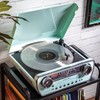 Crosley CR6047A-AB Powel 7-in-1 Bluetooth in/Out Vinyl Record Player with
