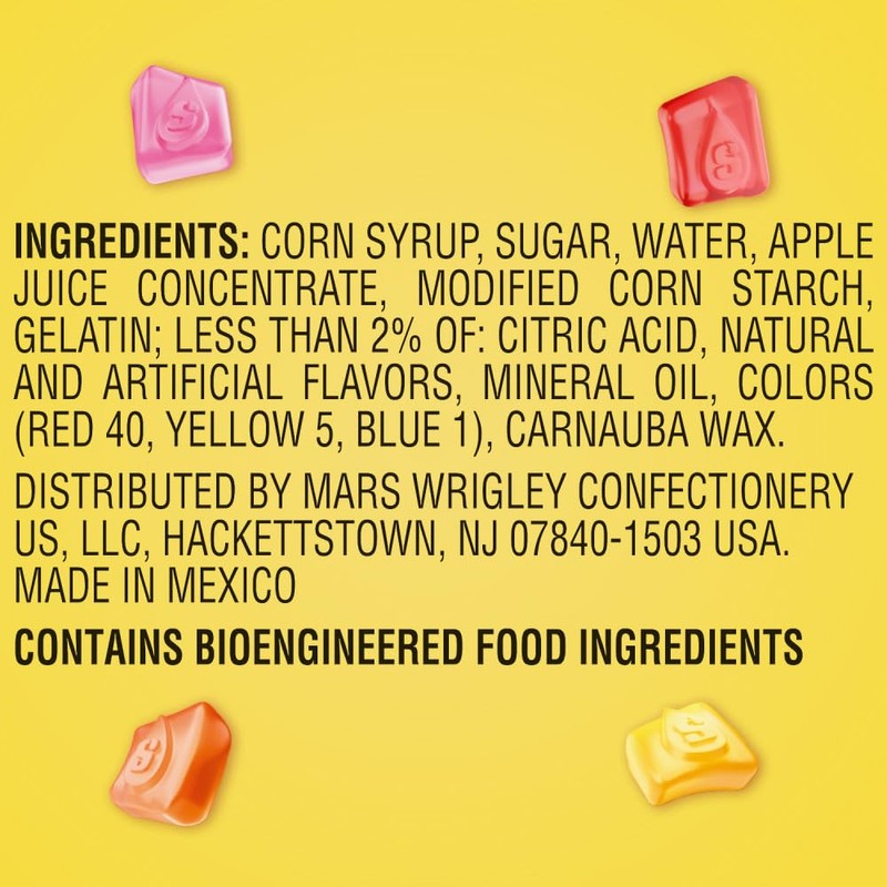 STARBURST Gummies Original Gummy Candy, 5 oz Bag (Pack of