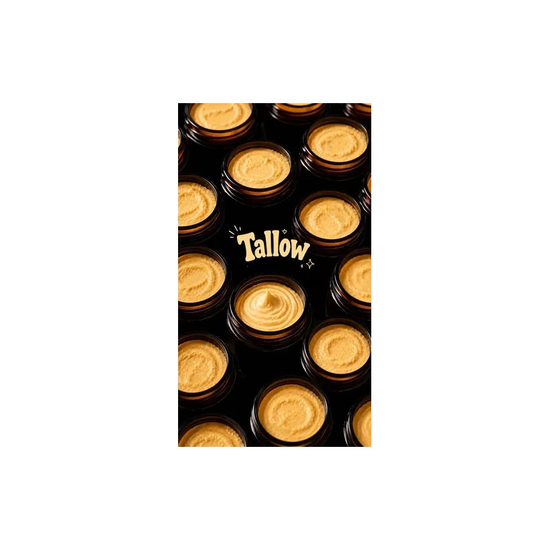 Crema Natural De Sebo De Res Alimentado Con Pasto Tallow