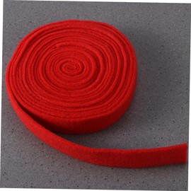 COHEALI 5m Wool Felt Christmas Ribbon Fabric for Sewing Decorative Patches Craft Projects Perfect for DIY Decor