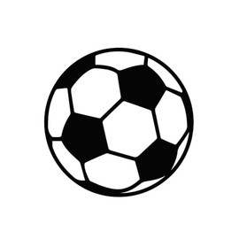 Soccer Player Ball Football Sport Gift Sticker Decal (Vinyl)