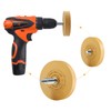2 Pack Decal Remover Eraser Wheel Rubber Eraser Wheel for