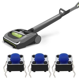 The Lord of the Tools 20pcs 4-Pin Touch Button Plug in Switches Blue Cap Button Switches Compatible with Gtech AirRam AR01 AR02 AR03 AR05 AR09 AR20 AR29 AR30