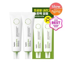beplain Mung Bean Pore Tight Up Soothing Cream 60ml 1+1 Set - [SET] Cream 60ml 1+1 Set