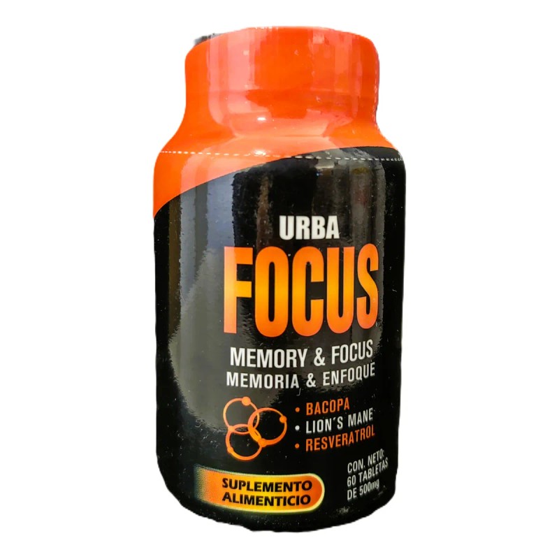 Pack 2 Ub Focus Mejora La Memoria, Cansancio Mental 120