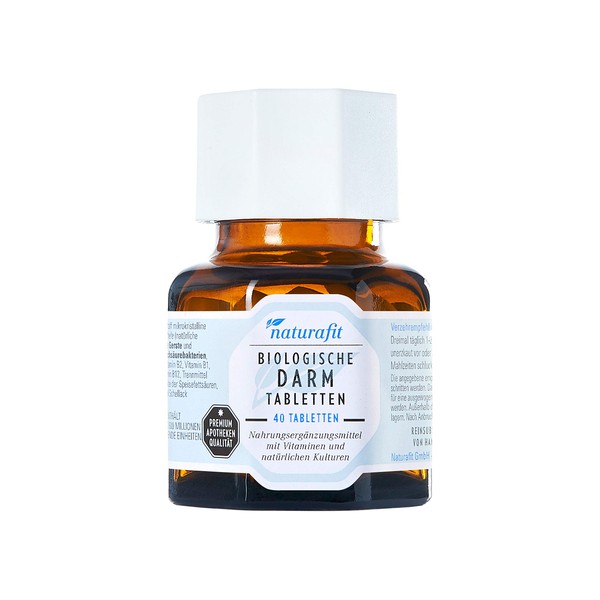 naturafit Biological Intestinal Tablets Tablets Pack of 40 Tablets