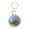 Manav Llandudno Pillbox Keyring | Scenic & Functional Keychain Featuring