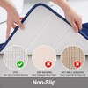 smiry Non-Slip Toilet Mat, Extra Soft U-Shape Pedestal Mat for