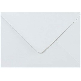 5" x 7" White Envelopes 133mm x 184mm Gummed. Suitable for Greetings Cards, Birthday, Christmas, Office/Business, Invitations, Letters and Everyday use. Pack of 25 Envelopes