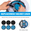 Hard Hat Top Pad, Washable Cooling Hard Hat Inserts/Liner/Cushions Replacement