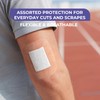 Transparent Bandages, Waterproof Island Dressing, 3 Sizes, 25 Pack