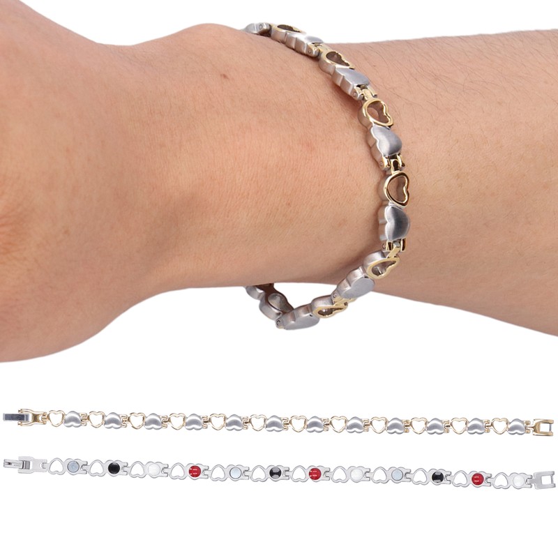 Women Magnetic Bracelet Adjustable Length Magnetic Therapy Bracelet Jewelry Gift
