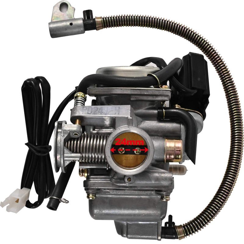 GY6 125cc/150cc Carburetor for 4 Stroke Engines Electric Choke Scooter