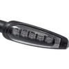 KOSO LED Indicator-Black matt E- gepr.-Piece