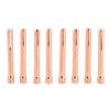 46Pcs Welding Nozzle TIG Contact Welder Nozzle for Torch 17/18/26