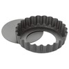 Stellar Fluted Flan Tin, Loose Base, 9 x 2 cm,