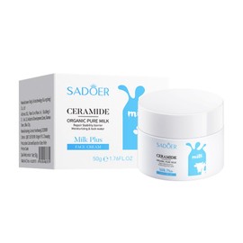 suckoo SADOER Milk Moisturizing Hydrating Face Cream,Brighten skin tone,Nourish your skin,Facial cream 50g 1.76 FL OZ