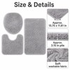 3-Piece Bathroom Rug Set for Floor Comfort – Soft Washable