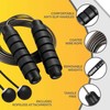 3DActive Jump Rope, Tangle-Free Adjustable Skipping Rope with Ball Bearings.