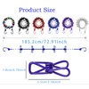 Travel Clothesline,Adjustable Rope Portable Clothespins with 12 Windproof Laundry Clothes