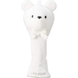 Callaway Utility Headcover BEAR UT WHT SS 25 (For UT) White