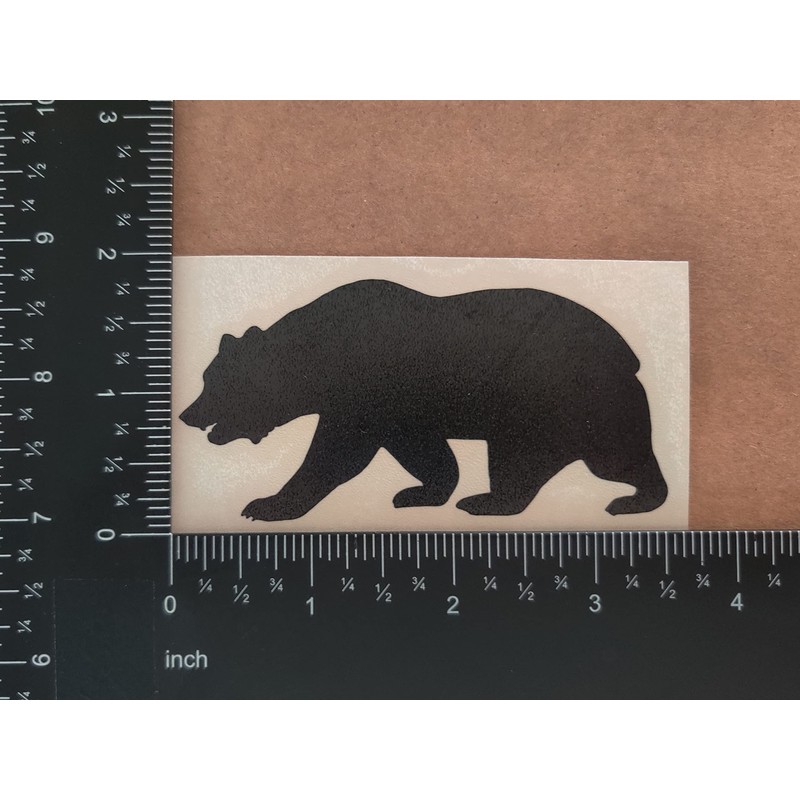 Bear Decal 4 Pack: Bear Mountain Silhouette, Momma Bear and