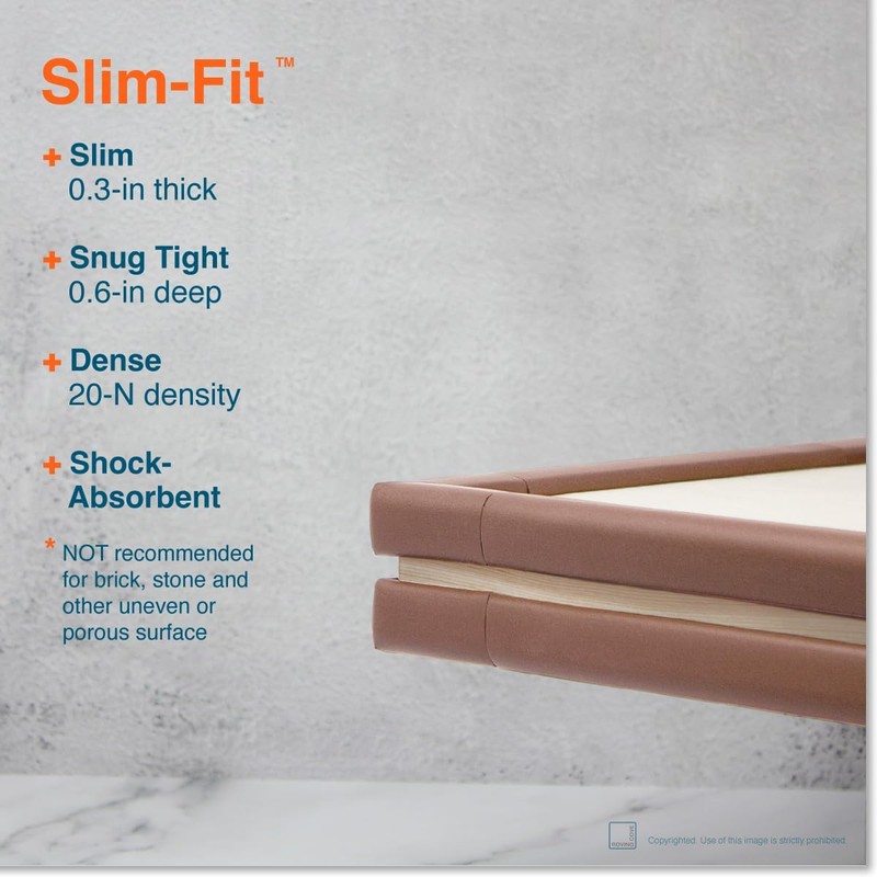 Roving Cove Slimfit Corner Edge Protector for Baby Proofing (Small