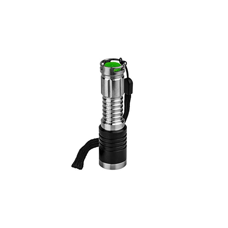 PowerApp Compact Max 300 Lumen LED Handheld Flashlight with Adjustable