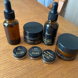 Custom Beard Oil Labels, Custom Stickers for Beard Oil, Glossy Waterproof Vinyl Stickers, 30-300 pcs, 1.5-6 in, Upload Your Design (2 in)