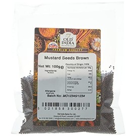 Old India Mustard Seeds Brown 100g