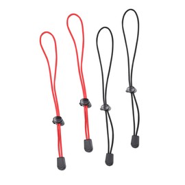 DOITOOL Elastic Bungee Cord 4pcs Tie Down Straps for Backpack Trekking Poles Camping Picnic Outdoor Use