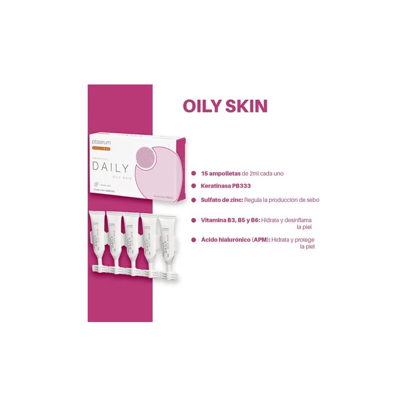 Pbserum Oily Skin Smartker Daily 15 Unidades De 2ml Cu