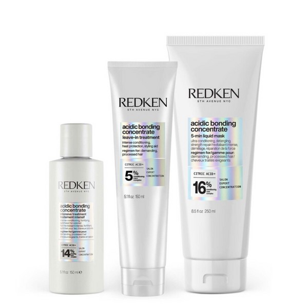 Redken Acidic Bonding Concentrate Treatment Trio Bundle