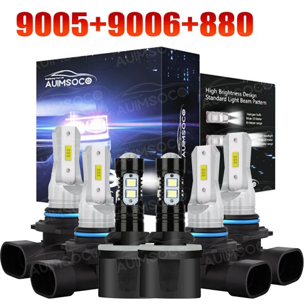 AUIMSOCO For GMC Sierra 1500 2500 3500 1999-2002 LED Headlight