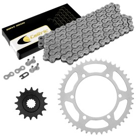 Caltric Drive Chain & Sprockets For Yamaha FZ6R 2009-2017 / XJ6 2009-2015 520-120