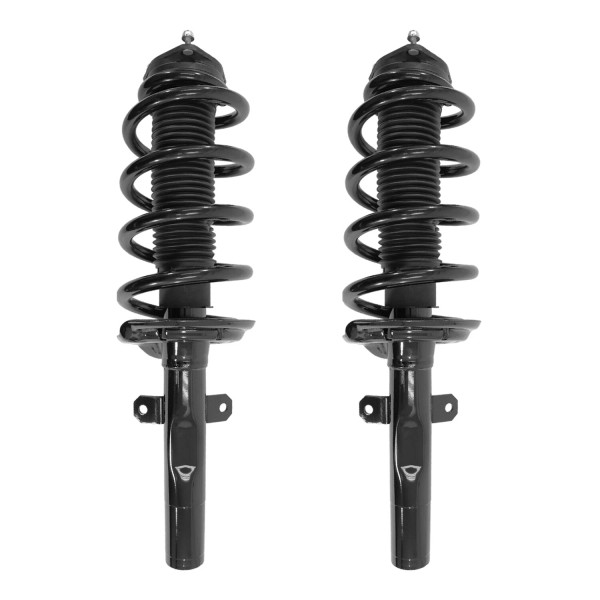 Unity Automotive Front Pair Complete Struts & Spring Assemblies for