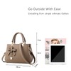 Nicole&Doris Bowknot Women Handbag Crossbody Shoulder Bag Waterproof PU Leather