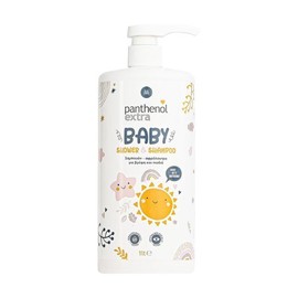 Panthenol Extra ​Baby 2 in 1 Shampoo & Bath, 1lt