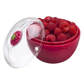 Joie Kitchen Gadgets 31830 Berry Container and Colander, Plastic, Raspberry