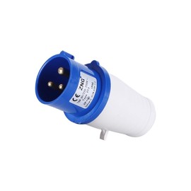 SIPUN 3 Pin Industrial Plug/Socket Connector 240V Power Electrical Machine Weatherproof IP44 Industrial Socket - 16A #013 213