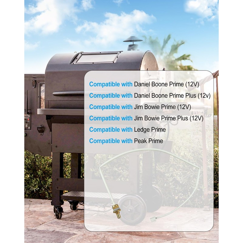 12V Thermal Sensor Compatible with Green Mountain Grills Daniel Boone