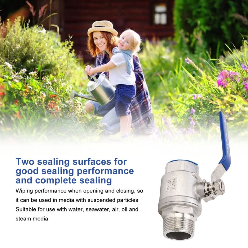 1 1/4in DN32 Thread Ball Valve 1000WOG Nominal Working Pressure