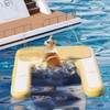 Inflatable Dog Pool Water Boat Ramp Claw-Friendly Dog Safety Ramps