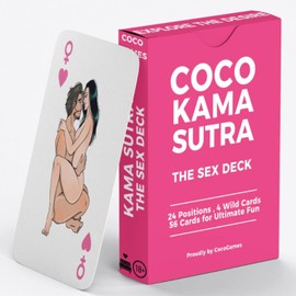 Kama Sutra La Baraja del Sexo | 56 Cartas | Regalos Románticos y de San Valentín | Juego de Cartas para Parejas Adultas